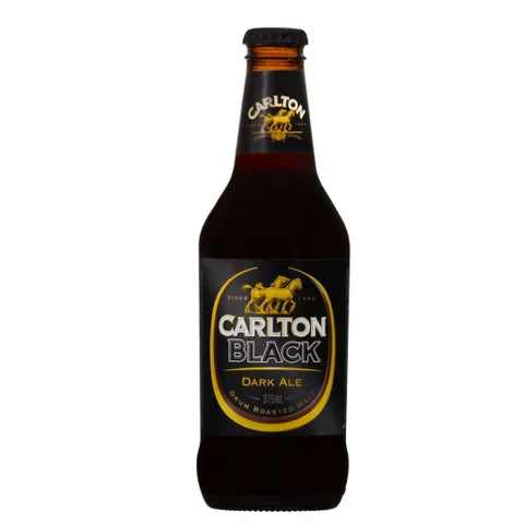 Carlton Black Ale Bottles 375mL Case