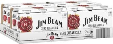 Jim Beam White & Zero Cola 6-Pack 375mL