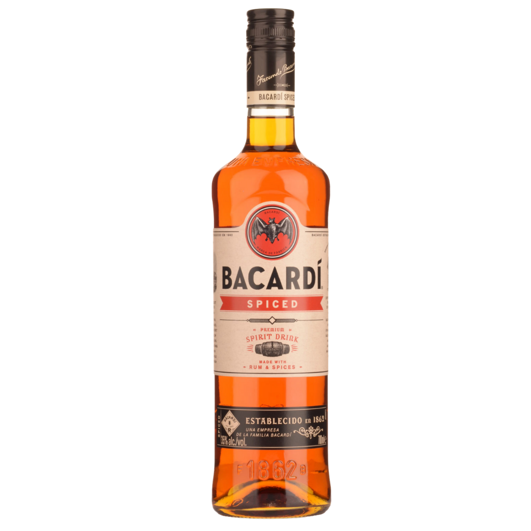 Bacardi Oakheart Spiced Gold Rum 700ml