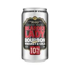 Bearded Lady Bourbon & Cola 10% Can 375ml x 24