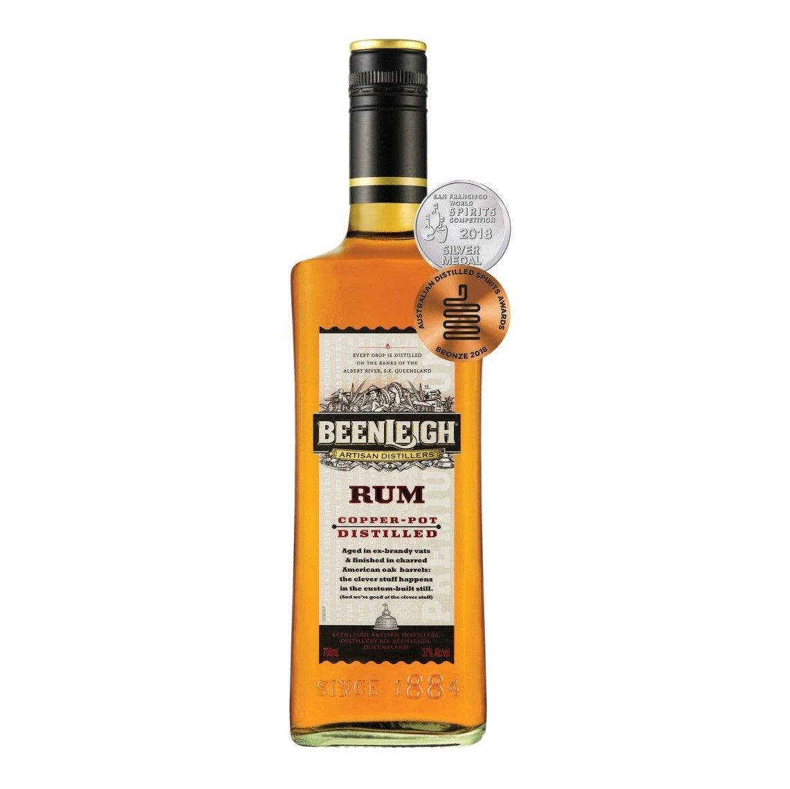 Beenleigh Rum Copperpot 37% 700ml