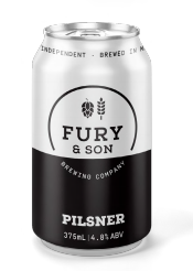 Fury & Son Pilsner Cans 375ml Case