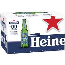 Heineken 0.0 Non Alcoholic Lager 330ml x 24