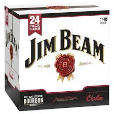 Jim Beam White & Cola Can Cube 375ml x 24
