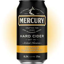 Mercury Hard Cider Passionfruit Cans 375ml x 24