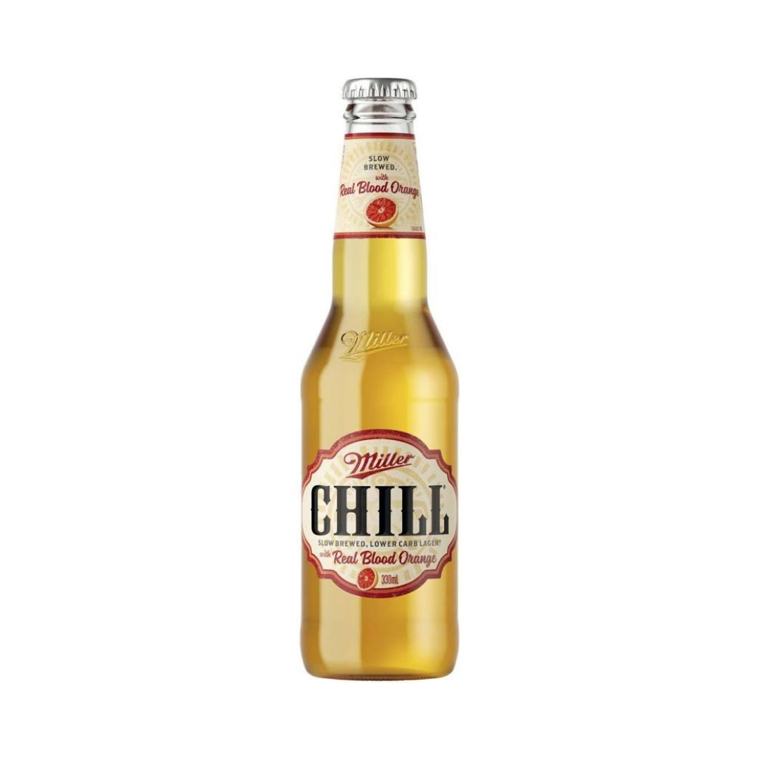 Miller Chill Real Blood Orange 330mL x 24