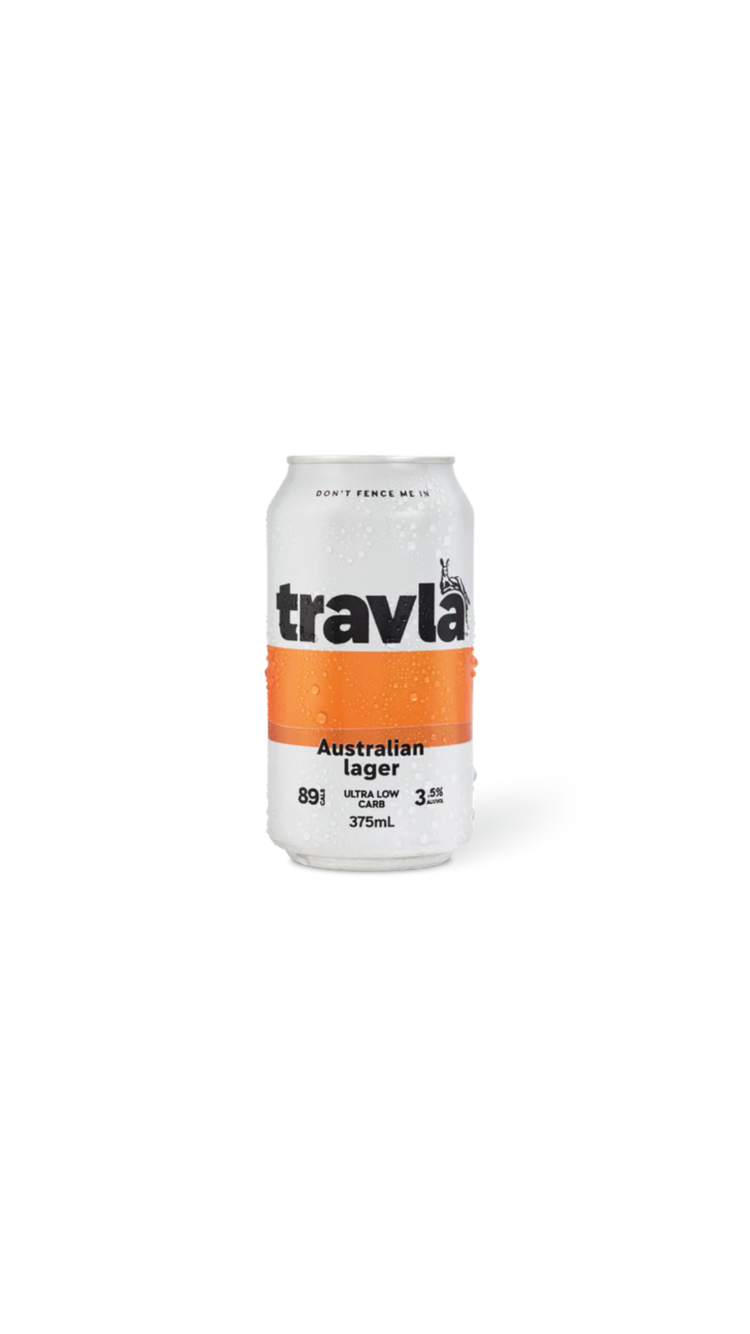 Travla Lager 3.5% Can 375ml x24