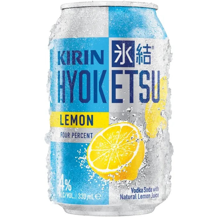Kirin Hyoketsu Lemon 4% 330ml Can x24