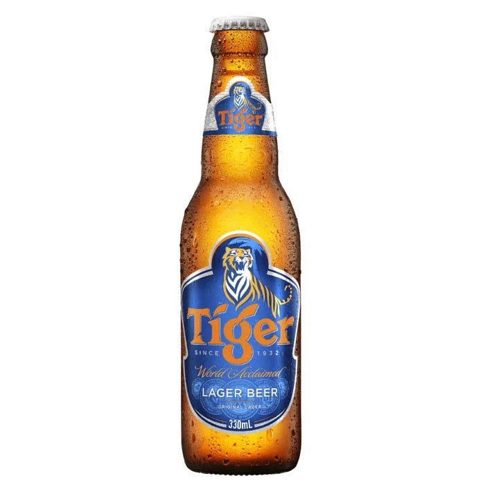 Tiger Lager Btl 330ml-24 — Barrel House Distribution