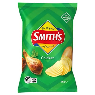 Smiths Crinkle Cut Chicken Carton 90g x 18