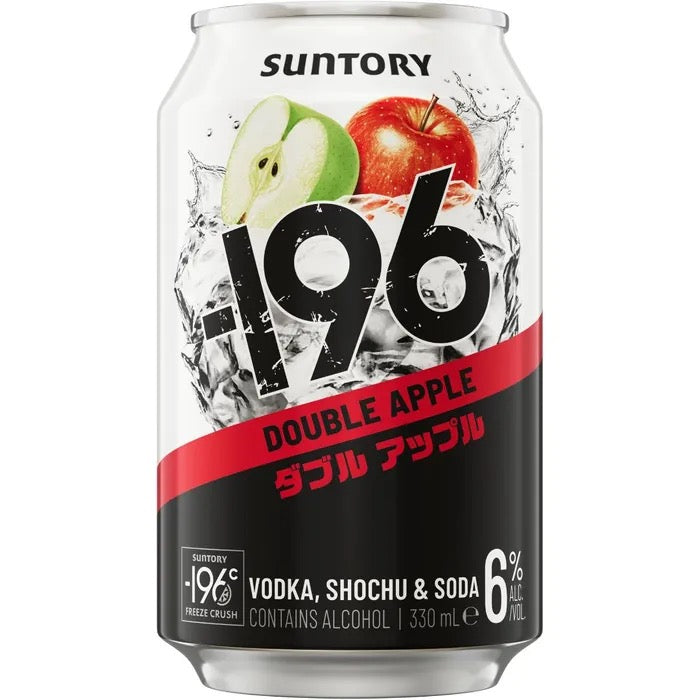 Suntory 196 Double Apple 6% 330ml x24