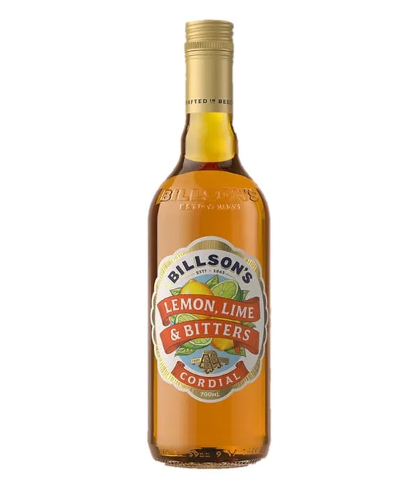 Billsons Lemon Lime & Bitters Cordial 700ml