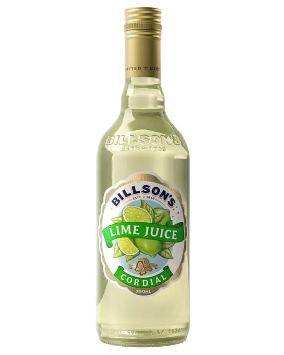 Billsons Lime Juice Cordial 700ml