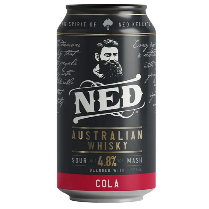 NED Whisky & Cola 375mL x 24 - 4.8%