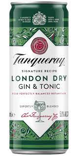 Tanqueray Gin & Tonic Cans 250mL x 24