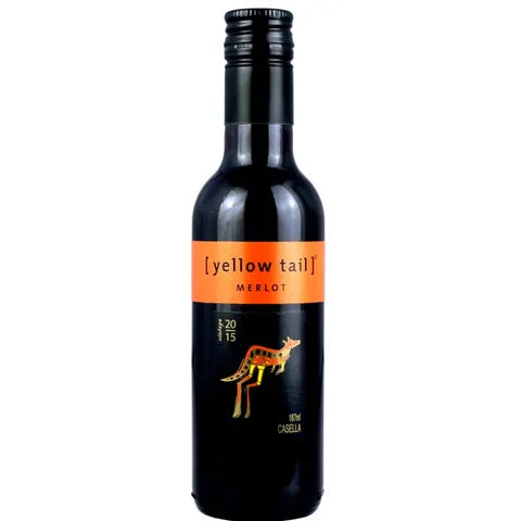 Yellowtail Merlot 187ml-Joey x24