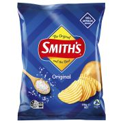 ORIGINAL CRINKLE CUT POTATO CHIPS 170GM x 12