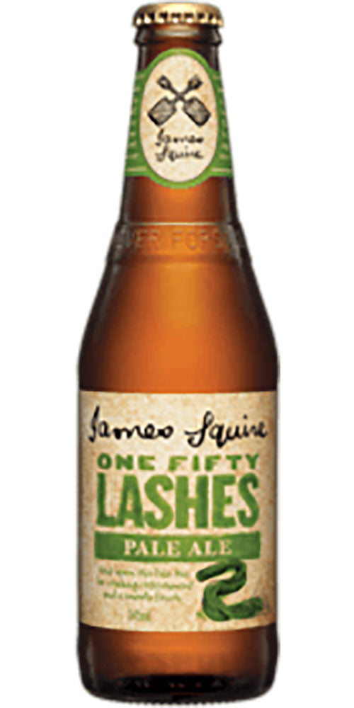 James Squire 150 Lashes Stubbies 345ml x 24