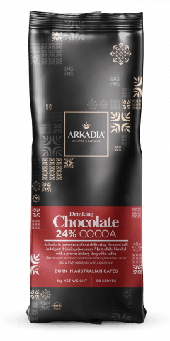 Arkadia Drinking Chocolate 24% Cocoa 1KG
