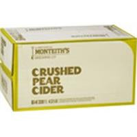 Monteiths Pear Cider 330ml X 24
