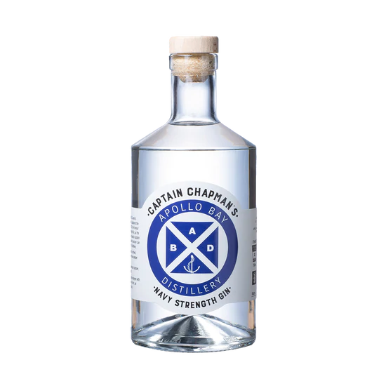 Apollo Bay Captain Chapmans's Navy Gin 700ml