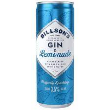 Billsons Gin & Lemonade 24 x 355mL