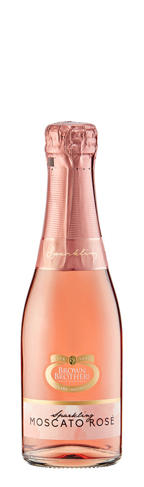 Brown Brothers Sparkling Moscato Rose 200ml x 24