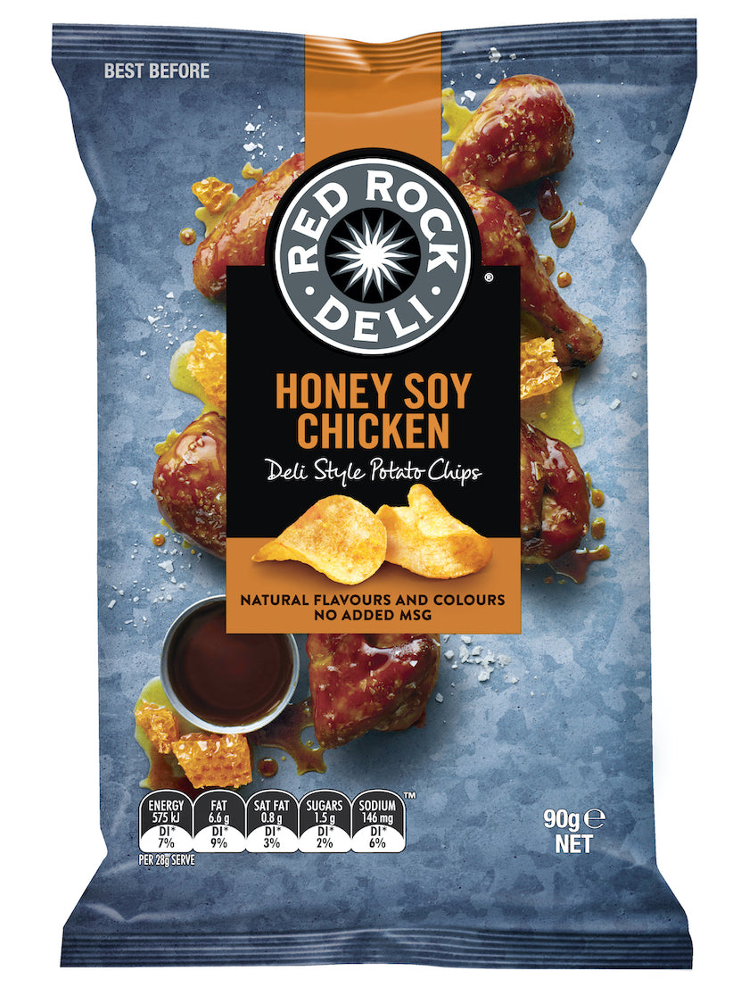 Red Rock Honey Soy Carton 90g x 12