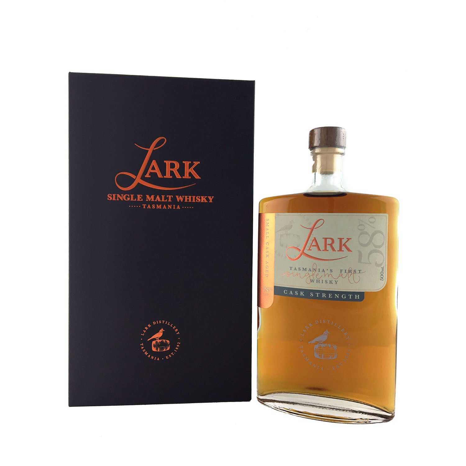 Lark Whisky Cask Strength 58% 500ml