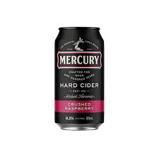 Mercury Hard Cider Raspberry Cans 375ml x 24 — Barrel House Distribution