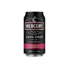 Mercury Hard Cider Raspberry Cans 375ml x 24