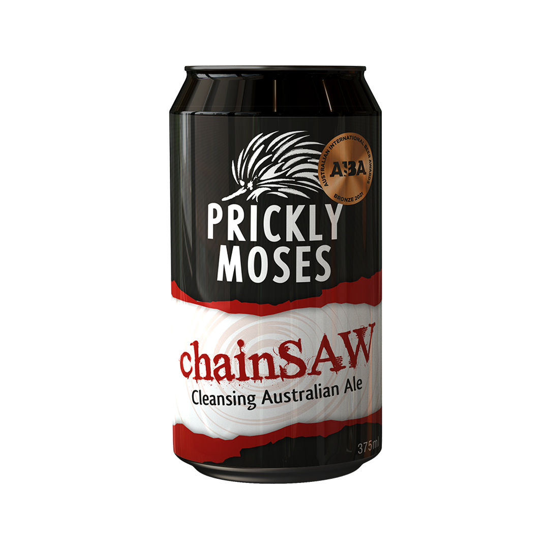 Prickly Moses ChainSAW Cans 375mL x 24
