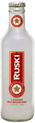 Ruski Lemon Bottles 275mL Case