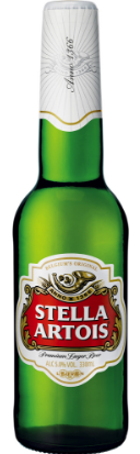 Stella Artois Lager Bottles (imported) 330mL x 24