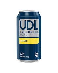 UDL Gin & Tonic Cans 375mL x 24