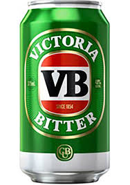 Victoria Bitter Cans 375ml x 24 — Barrel House Distribution