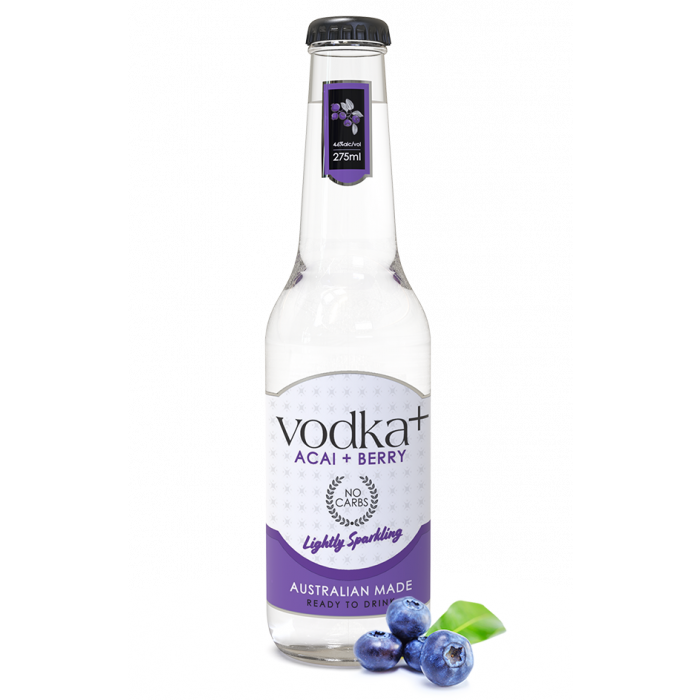 Vodka+ Acai & Berry 24 x 275ml