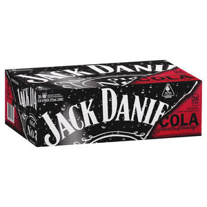 Jack Daniel & Cola Can 375mL x 24