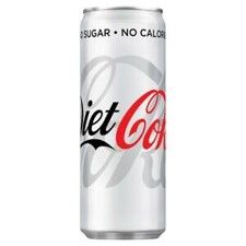 Diet Coca Cola - Mini Cans 250ML x 24