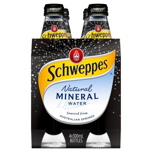 Schweppes  Natural Mineral Water 300mL x 24