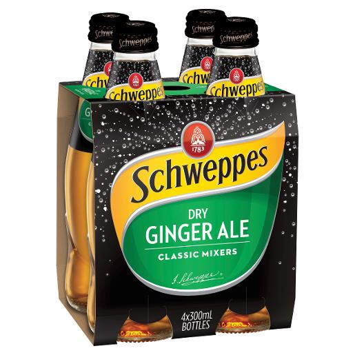 Schweppes Dry Ginger Ale 300mL x 24
