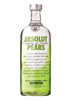Absolut Vodka Pear 750ml — Barrel House Distribution