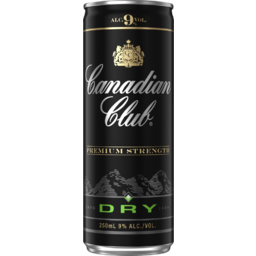 Canadian Club & Dry 9% Can 24 x 250mL