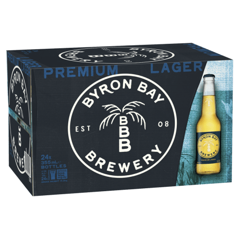 Byron Bay Brewery Premium Lager 355mL