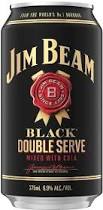 Jim Beam Black DBS 6.9% & Cola Cans 375ml x 24