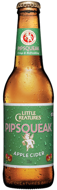 Little Creatures Pipsqueak Apple Cider Stubbies 330ml x 24
