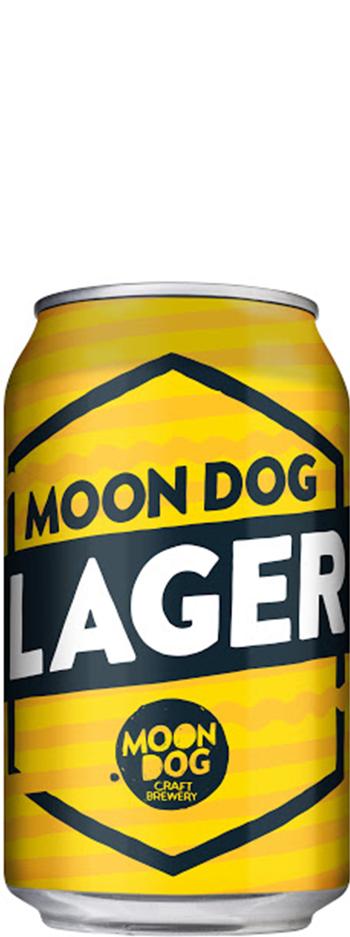 Moondog Lager Cans 330ml Case