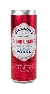 Billsons Vodka Blood Orange 24 x 355mL