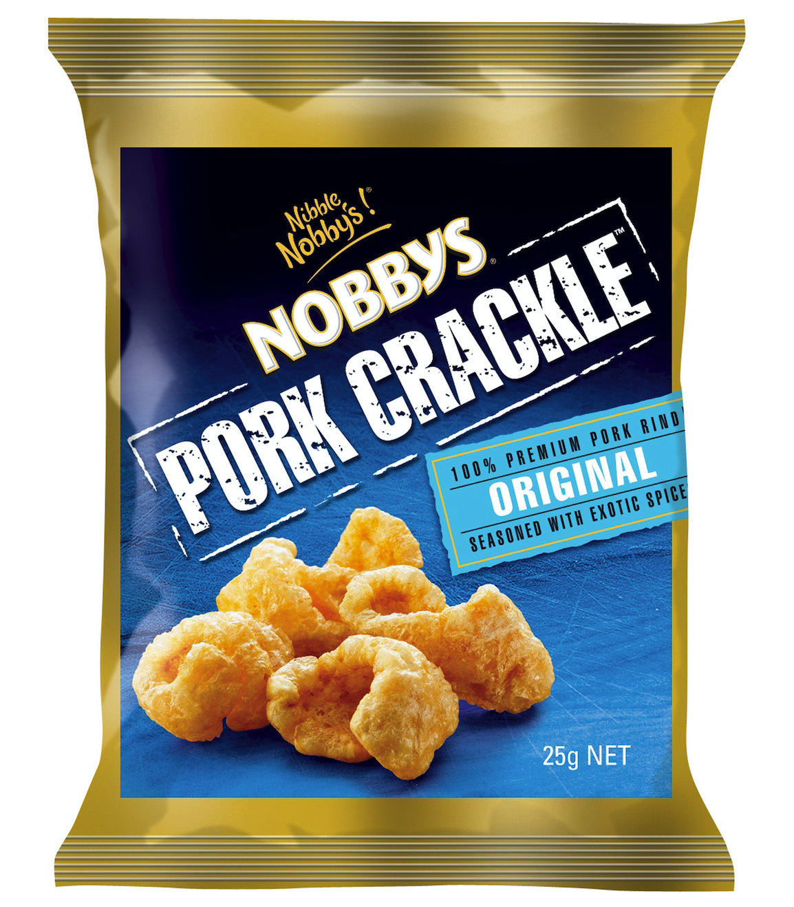 Nobby's Pork Crackle 25g x 5 Packets