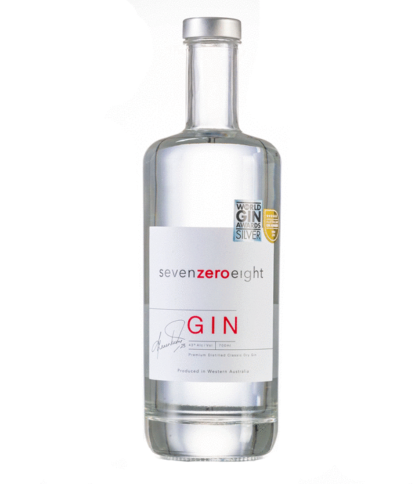 SevenZeroEight GIN - 700ml Bottle